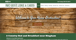 Desktop Screenshot of pinegrovelodge.com